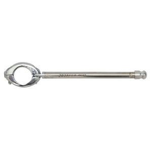 Antena Corta-Pipa Retrátil/Reclinável 6 Estágios MR10 Abraçadeira 25MM