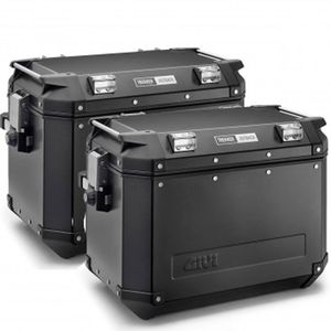 Par Baú Givi Lateral Trekker Outback 48L OBK48BPACK2