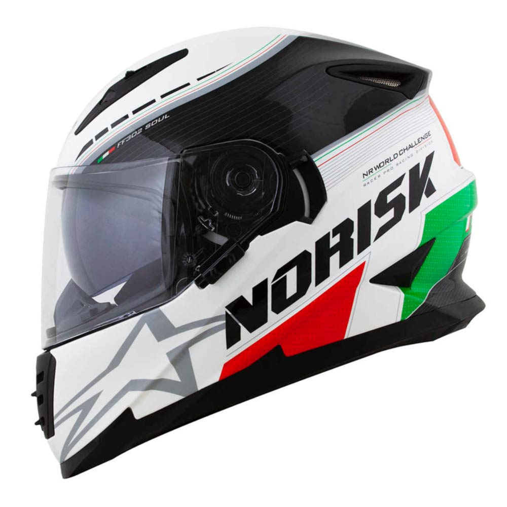 Capacete Norisk FF302 Soul 2 Grand Prix Italy Itália