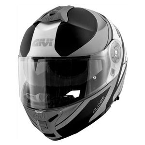 Capacete Givi X21 Challenger Graphic Globe Escamoteável