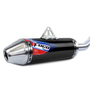 Escapamento Completo XRE 300 Injetada Foco Racing
