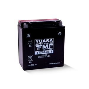 Bateria Selada YTX16BS1 VS1400/ Boulevard VL1500/VS1400 Yuasa