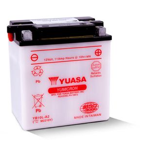 Bateria YB10LA2 Virago 250/ Intruder 250/ GS 500 Yuasa