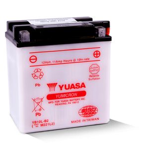 Bateria YB10LB2 GS500E/ GSX600F/ DR650/ Cruiser II Yuasa