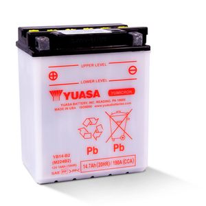 Bateria YB14B2 Shadow VT700/ CB 750F/ XL 600V Yuasa