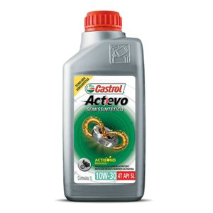 Óleo Castrol Actevo 10W30 4T Semissintético 1L
