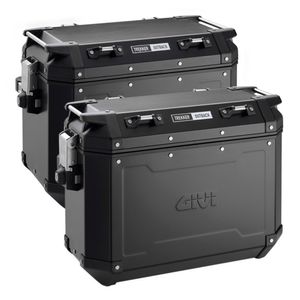 Baú Givi Lateral Outback 48/37 Litros OBKN4837PACK2