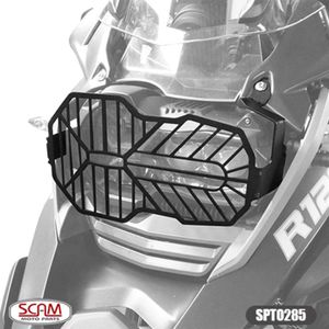 Protetor Farol Aço Carbono BMW R1200 GS Adventure 13+ / R1250 GS 19+ (SPTO285) Scam