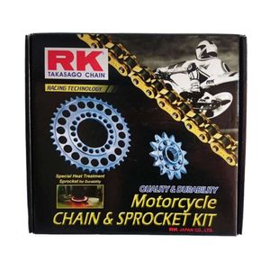 Kit Coroa/Pinhão/Corrente XJ6 520X118 - 46D/16D 2010/2013 RK