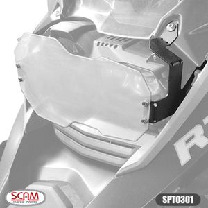 Protetor Farol Policarbonato BMW R1200 GS ADV 13+ / R1250GS ADV 2019+ (SPTO301) Scam