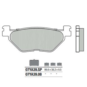 Pastilha de Freio Traseira Super Ténéré 1200/Midnight (07YA3908) Brembo