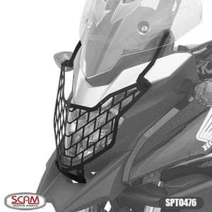 Protetor de Farol Aço Carbono Honda CB 500X 18+ (SPTO476) Scam