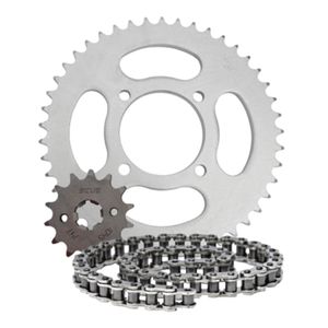 Kit Coroa/Pinhão/Corrente Factor125 2009 - 45D/14D/428UOX118L Scud