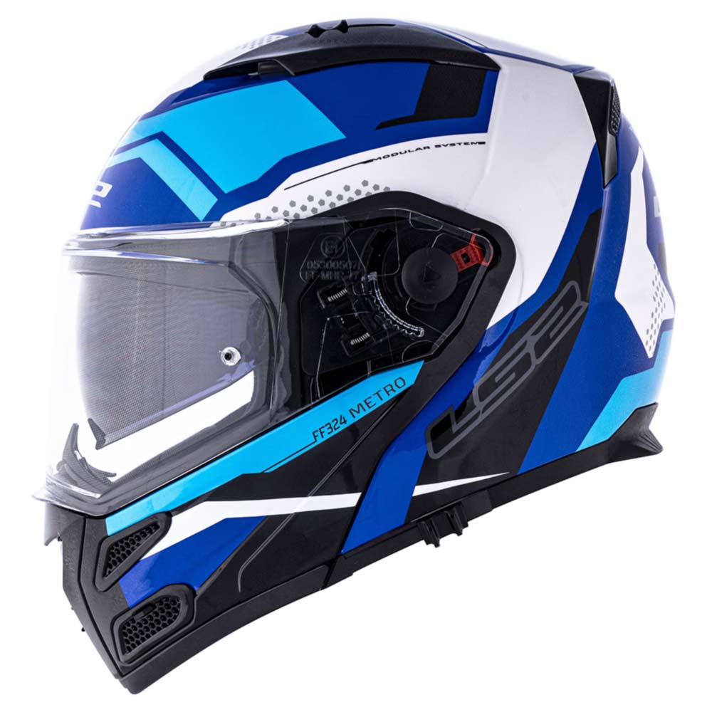Capacete LS2 FF324 Metro Evo Complex Escamoteável