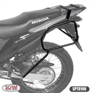 Afastador de Alforge Tubular Honda XRE 190 16+ / Bros 150 10+ / Bros 160 15+ (SPTO198) Scam
