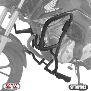 Protetor de Motor e Carenagem com Pedaleiras Honda CG 160 14+ (SPTOP502) Scam