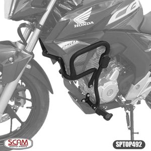 Protetor de Motor e Carenagem com Pedaleiras Honda CB Twister 250 16+ (SPTOP492) Scam