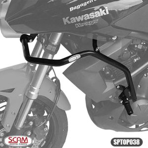 Protetor de Motor e Carenagem com Pedaleira Versys 650 / Versys 650 Tourer 10/14 (SPTOP038) Scam