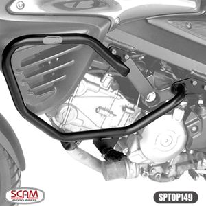 Protetor de Motor e Carenagem com Pedaleira V-Strom 650 02/13 (SPTOP149) Scam