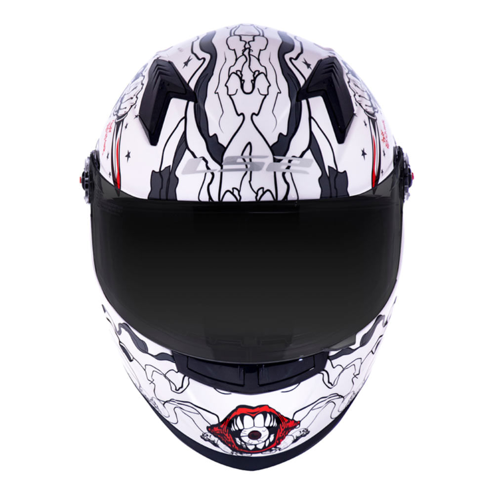Liquid Modernity-King of Clown Lサイズのみ Capacete LS2 FF358 Crazy Clown