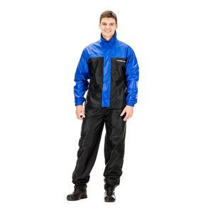 Conjunto Capa de Chuva Pantaneiro Nylon Luxo com Gola e Forro 1300