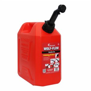 Galão de Abastecimento de Combustível Gasolina 10 Litros Wolf-Flow