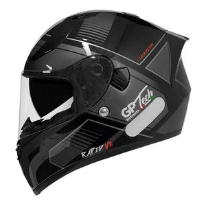 Capacete GP Tech V128 Rapid V2 SV com Viseira Solar