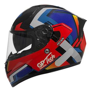 Capacete GP Tech V128 Fusion com Viseira Solar