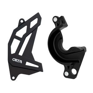 Kit Anti Block Dianteiro e Protetor Pinhão CRF 230 Okta