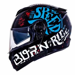 Capacete Norisk Force Born To Ride Articulado Escamoteável