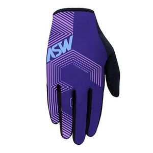 Luva Bike ASW Flex Polygon Fechada Feminina