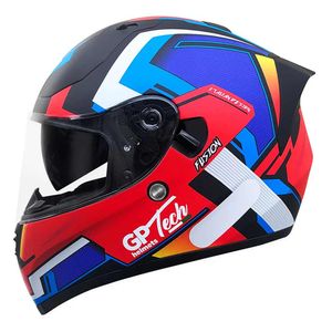Capacete GP Tech V128 Fusion com Viseira Solar