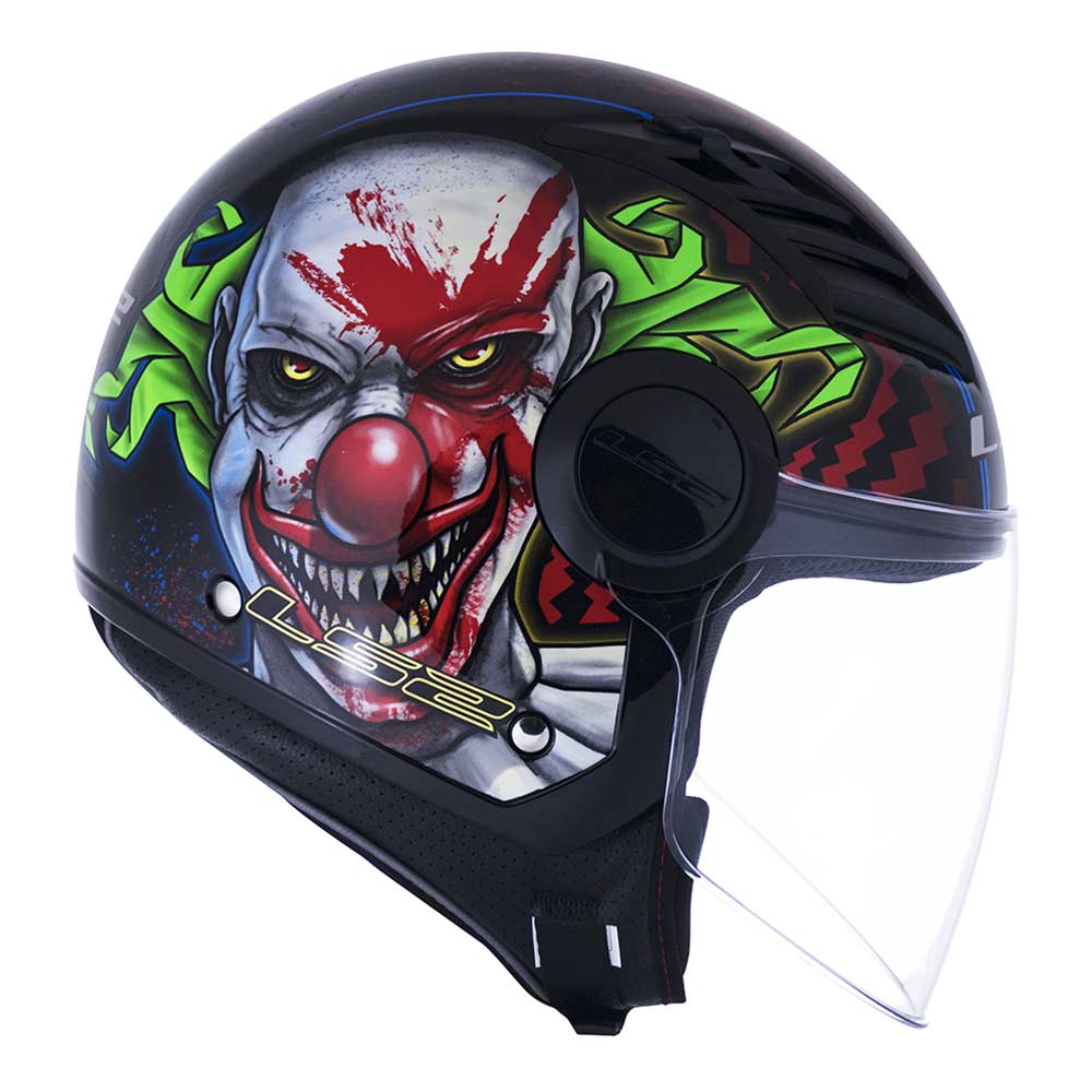 Capacete LS2 OF562 Airflow Happy Dreams Palhaço