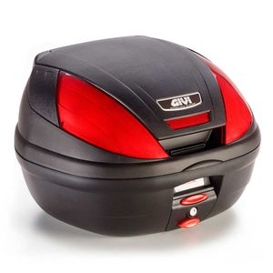 Baú Givi Monolock Traseiro Lente Vermelha 39L E370N
