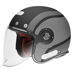 Capacete SMK Retro Jet Rebel