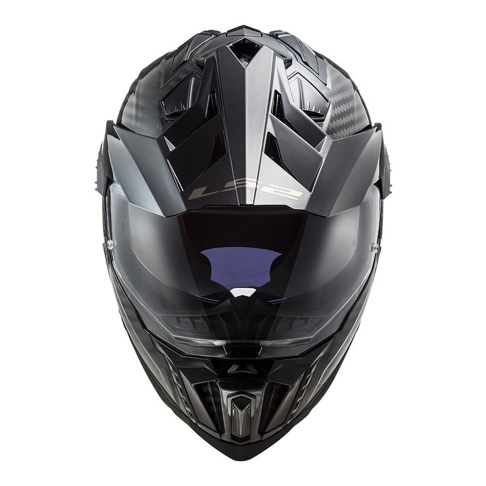 Capacete LS2 MX701 Explorer Carbon Solid
