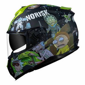 Capacete Norisk Strada Rick and Morty