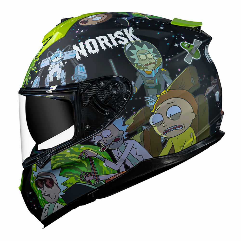 Capacete Norisk Strada Rick and Morty