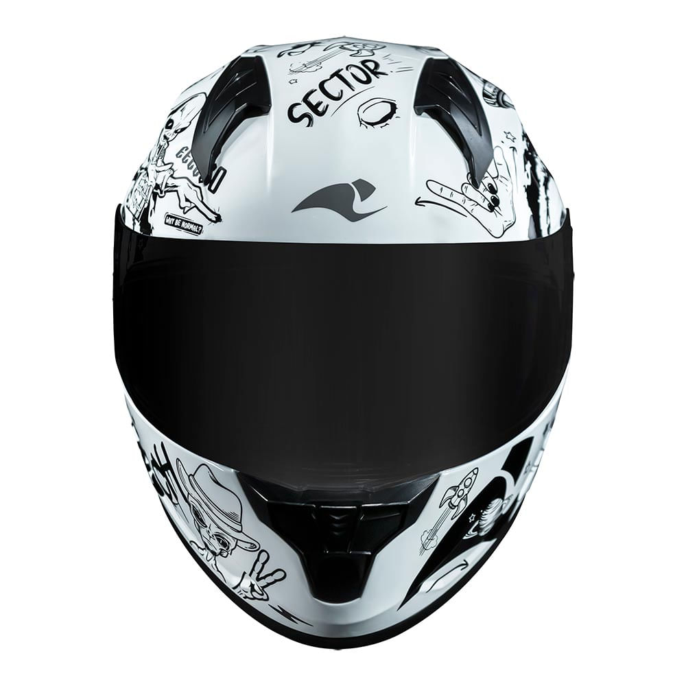Capacete Race Tech Sector Sky Music