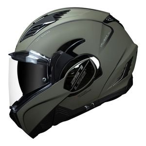 Capacete LS2 FF900 Valiant II Special Matte Sand Escamoteável