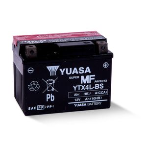 Bateria Selada YTX4LBS Titan/ Bros125/ Biz100 Yuasa