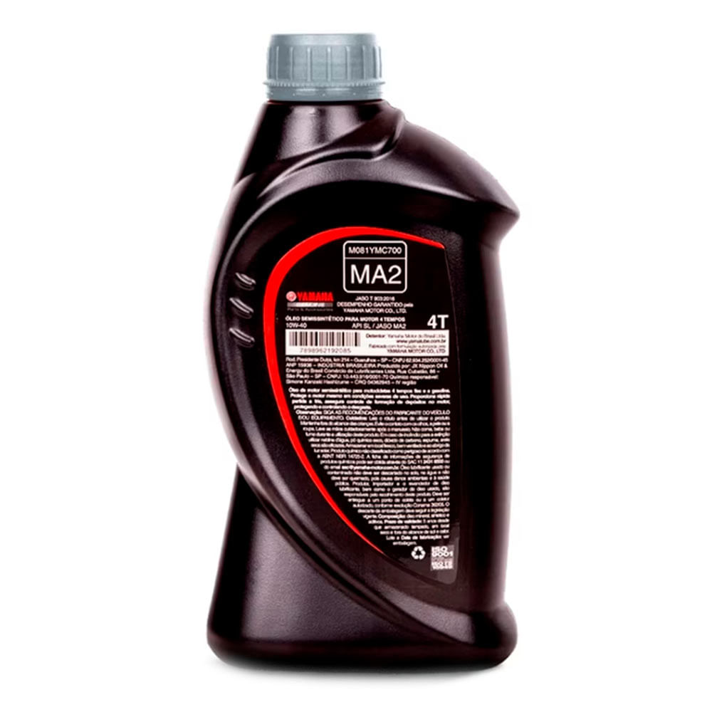 Óleo Yamalube 10W40 4T Semissintético 1L Yamaha