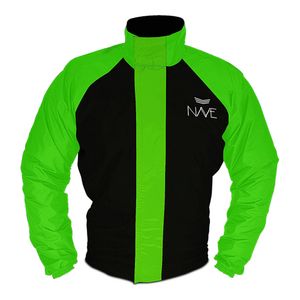 Conjunto Capa de Chuva Nave Bicolor Com Capuz
