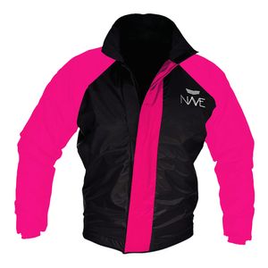 Conjunto Capa de Chuva Nave Bicolor Feminina Com Capuz