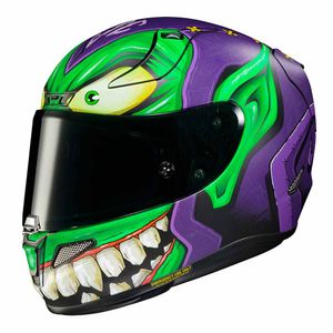 Capacete HJC RPHA 11 Green Goblin Duende Verde