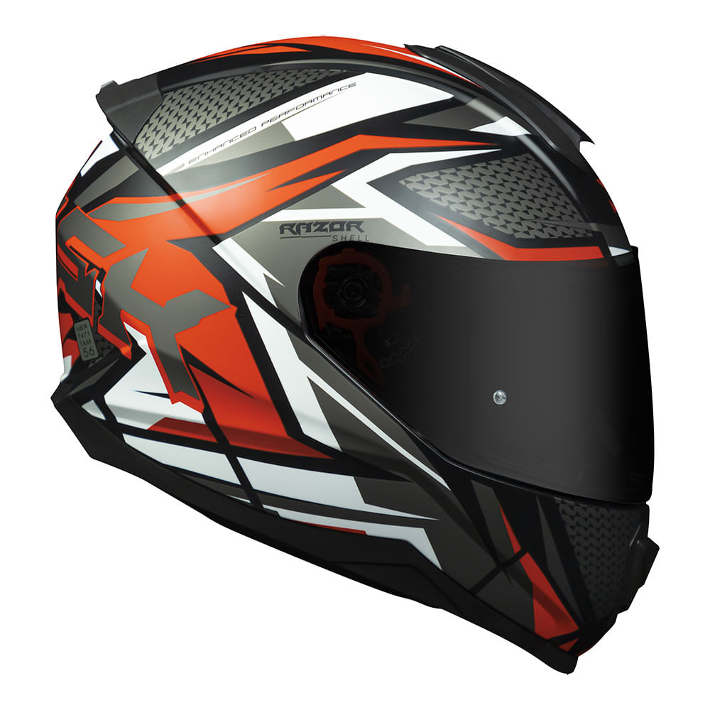 Capacete Norisk Razor Sharp para Motociclistas