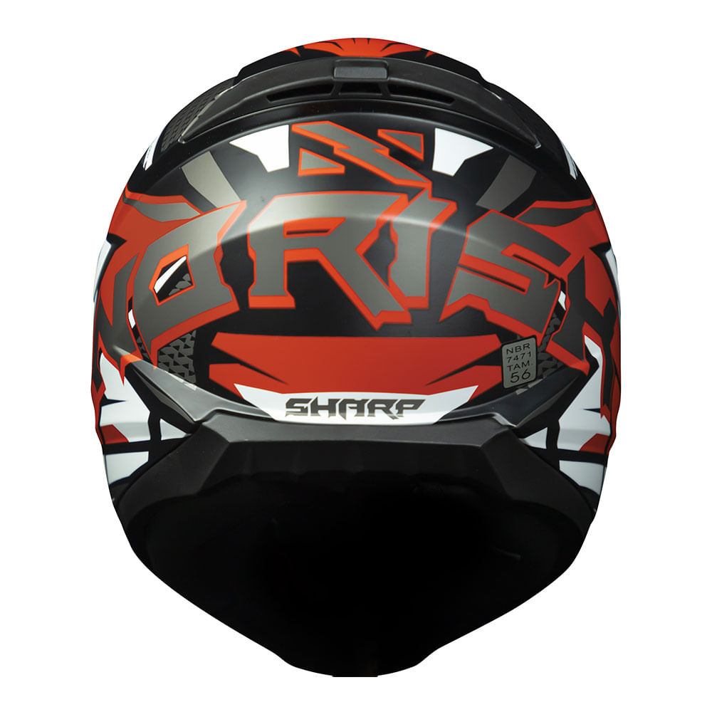 ザクザクシャープアイ carbonダークアーツMFモデル5,7” 31L Capacete Norisk Razor Sharp para Motociclistas