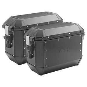 Par Baú Givi Lateral Trekker Alaska 36 Litros ALA36BPACK2BR