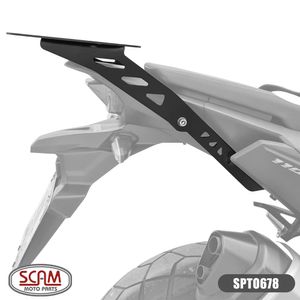 Suporte de Baú Superior Traseiro Honda Africa Twin CRF 1100L 21/22 (SPTO678) Scam