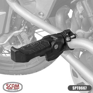 Par de Pedaleiras 1" para Triumph Tiger 900 Rally Pro 20+ (SPTO667) Scam